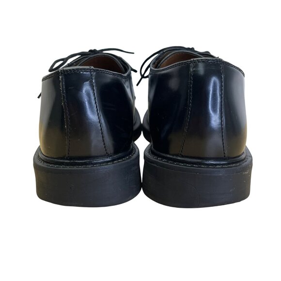 Stacy Adams Men’s Black Leather Lace Up Bike Toe Oxford Shoes Size 10.5M - Picture 8 of 14